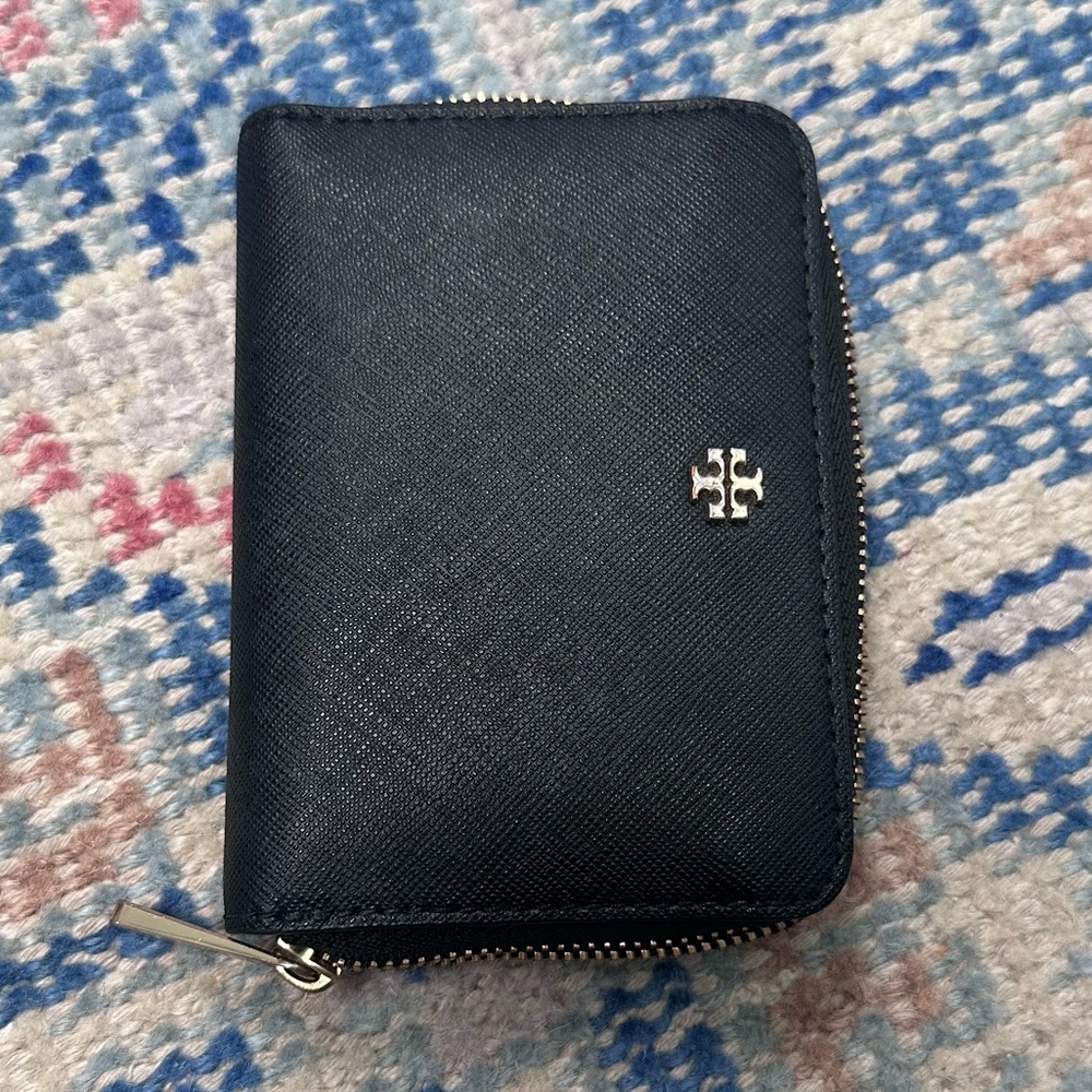 EEUC Tory Burch Robinson Mini Zip Wallet